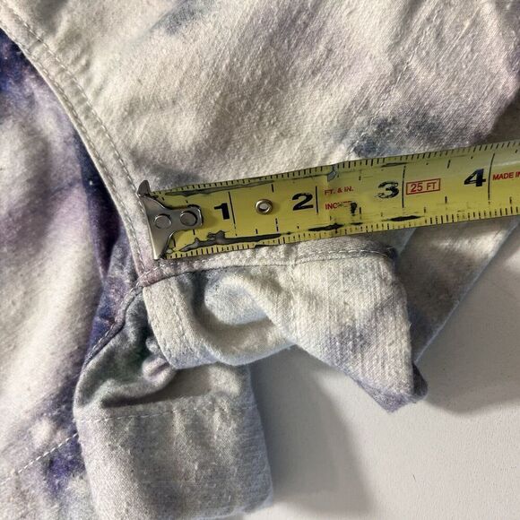 Isabel Marant  Denim Jean Shorts Women’s 34 Space Dyed Galaxy High Rise - Picture 6 of 8